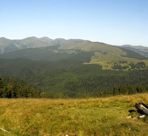 Pohled na pohoří Rodna