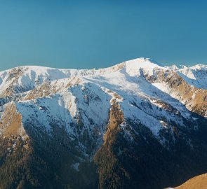 Pohled na Seckauské Taury z hory Maieranger Kogel
