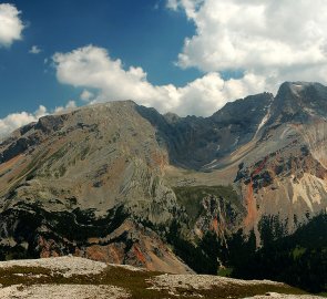 Masiv hory Croda Rossa 3 146 m n. m.