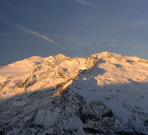 Pohoří Vysoké Taury - hora Hochalmspitze