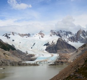Lago Torre v Národním parku Los Glaciares