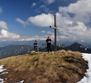 Vrchol hory Schüttkogel 2 049 m n.m.