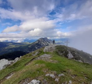 Vrchol hory Stoderzinken 2 048  m n.m.