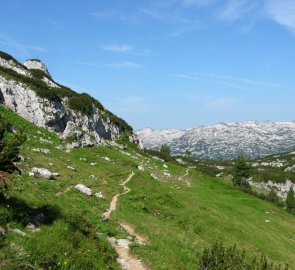 Pohoří Totes Gebirge - střední část pohoří
