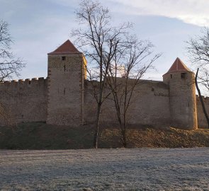 Horní část hradu Veveří