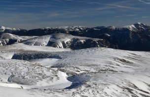 Zimní trek v pohoří Schneealpe
