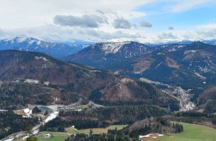 Vyhlídková trasa kolem Annabergu v Ybbstalských Alpách