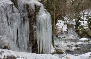 A trip to the icefalls of the Doubrava River and around Chotěbor
