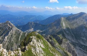Climb to the Groβer Pyhrgas mountain