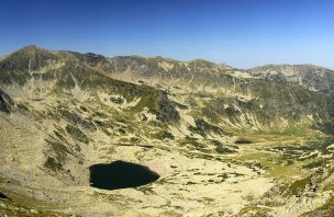 Přechod pohoří Paring v Jižních Karpatech