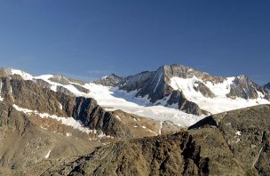 Výstup na třítisícovku Saykogel v Ötztálských Alpách