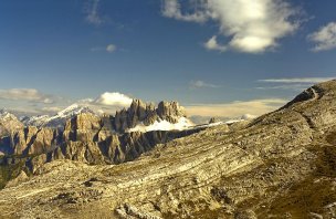 A leisurely trek to Mount Nuvolau in the Dolomites