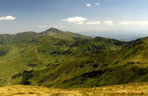 Hřebenová túra v rumunském pohoří Rodna, Karpaty
