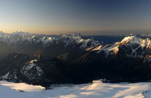 Náročný výstup na Elbrus, nejvyšší horu Ruska