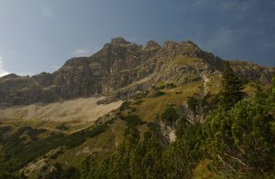Výstup na horu Hochvogel v pohoří Allgäuské Alpy